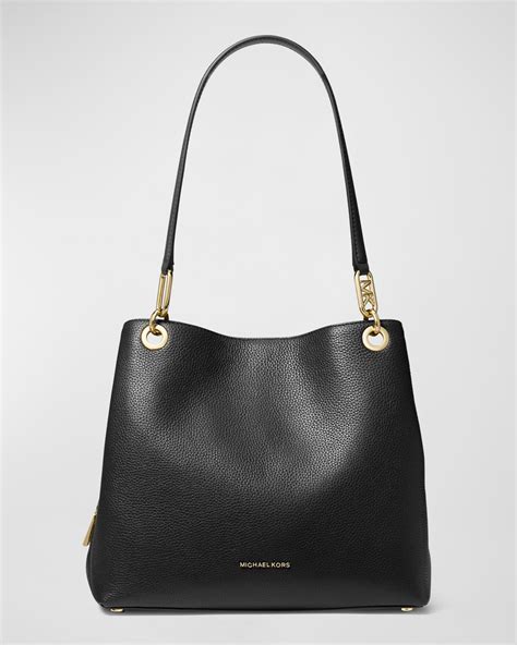 bling michael kors bag|Michael Kors leather tote.